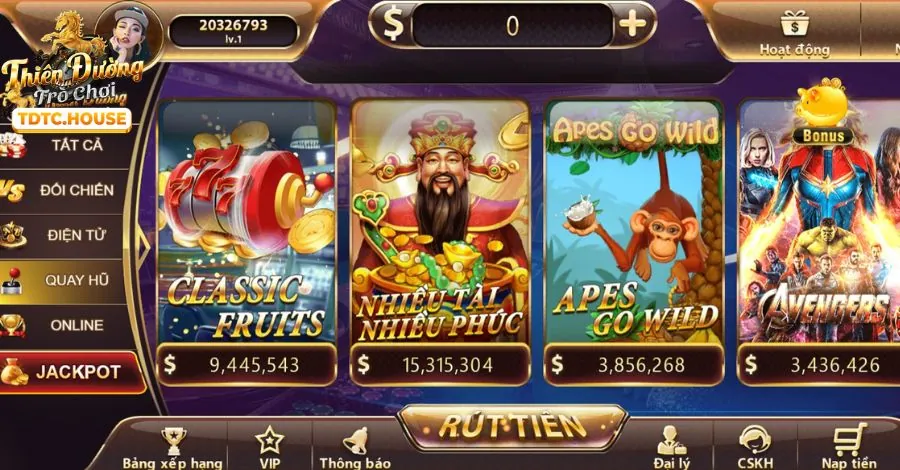 Chọn trò chơi slot phù hợp